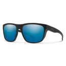 SMITH OPTICS BARRA SUNGLASSES – MATTE BLACK + BLUE CHROMAPOP GLASS POLARIZED - Like New