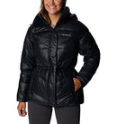 COLUMBIA WOMEN'S PEAK TO PARK II INSULATED HOODED JACKET BLACK GUNMETAL 3X PLUS - Brand New