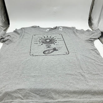 BELLA CANVAS F-BOMB SELECTOR - SIZE: MEN 3XL - GRAY - Like New