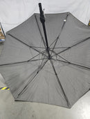CALIFORNIA UMBRELLA 9' ROUND ALUMINUM PATIO UMBRELLA - CHARCOAL - Like New
