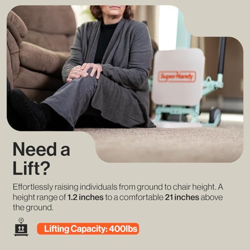 SuperHandy GoRise FC Electric Floor to Chair Lift for Seniors - 400LB Capacity - Like New