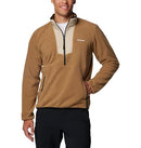AM3637-257 Columbia Men's Sequoia Grove Half Zip Fleece MEDIUM DELTA/BLACK - Brand New