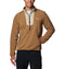 AM3637-257 Columbia Men's Sequoia Grove Half Zip Fleece MEDIUM DELTA/BLACK - Brand New