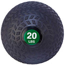 Signature Fitness Workout Exercise Weighted Medicine Ball, Wall and Slam - 20LB - Like New