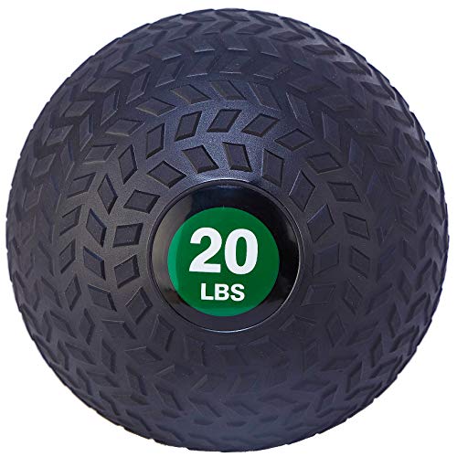 Signature Fitness Workout Exercise Weighted Medicine Ball, Wall and Slam - 20LB - Like New