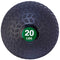 Signature Fitness Workout Exercise Weighted Medicine Ball, Wall and Slam - 20LB - Like New