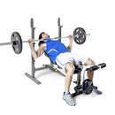 Marcy Folding Standard Weight Bench, Easy Storage, Incline MWB-20100 - Black - Like New