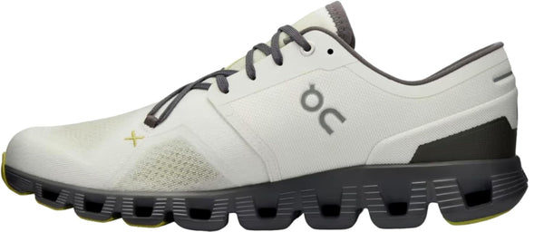 ON MEN'S CLOUD X 3 ICE/ECLIPSE - SIZE: MEN 10 - ICE/ECLIPSE - Like New
