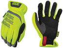 577604753 Mechanix Wear Hi-Viz FastFit Work Gloves Secure Fit Cuff Men Large - Brand New