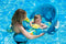 POOLMASTER MOMMY AND ME SWIMMING POOL BABY FLOAT WITH SUN SHADE, 1 CHILD - BLUE - Brand New