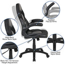 Flash Furniture X10 High-Back LeatherSoft Racing Style Gaming Chair - Like New