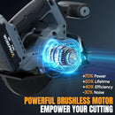 WORKPROX 20V CIRCULAR SAW, 6-1/2'' BRUSHLESS (5500 RPM) WX125394AE - BLACK/GRAY - Like New