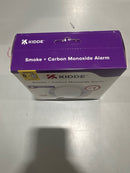 KIDDE SMART SMOKE CARBON MONOXIDE DETECTOR, HARDWIRED, AA BACKUP BATTERY - WHITE - Brand New