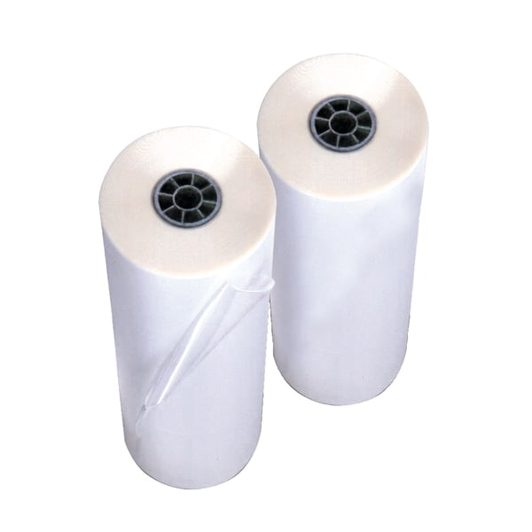 OFFICE DEPOT® BRAND LAMINATION ROLLS, 27" X 500', CLEAR, PACK OF 2 - Brand New