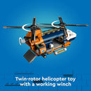 LEGO CITY JUNGLE EXPLORER HELICOPTER TOY - KIDS ADVENTURE SET 60437 MULTI - Like New