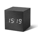 GINGKO CUBE CLICK CLOCK LED GK08W10 - BLACK - Like New