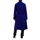 353MW438 COLE HAAN WOMEN'S SOFT LONG SLEEVE FORMAL OVERSIZED COAT SIZE 8 COBALT - Brand New