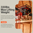 SuperHandy Material Lift Winch Stacker, Pallet Truck Dolly, Lift Table, 330Lbs - Like New