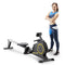 CIRCUIT FITNESS DELUXE FOLDABLE MAGNETIC ROWING MACHINE - BLACK/YELLOW Like New