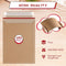 FAINNE 350 PIECES 6X8 INCHES RIGID SELF ADHESIVE PHOTO MAILERS Document 350GSM - Like New