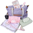HOPSCOTCH LANE BABY DOLL ACCESSORY DIAPER BAG, CHILDREN AGES 3+ - MULTICOLOR - Brand New