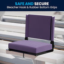 Flash Furniture Grandstand Portable Stadium Seat Folding Padded Chair Purple - Brand New