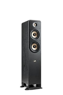 POLK AUDIO POLK SIGNATURE ELITE ES50 TOWER SPEAKER, STUNNING BLACK - BLACK - Like New
