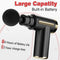 COTSOCO MASSAGE GUN DEEP TISSUE PAIN RELIEF 4 MASSAGE HEADS 6 SPEEDS - BLACK - Like New