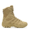 J004107 Merrell Men's Moab 3 8" Zip Tactical Boots Dark Coyote Size 10 - Like New