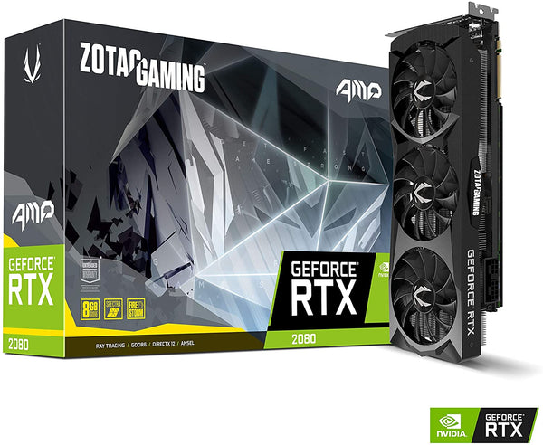 ZOTAC GAMING GeForce RTX 2080 8GB Graphics Card ZT-T20800D-10P Like New