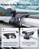 JinsanityPerformance 54'' Adjustable Aero Aluminum Roof Rack CrossBars - Black - Like New