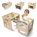 SATISURE ETZY01 MONTESSORI TABLE AND CHAIR SET | TODDLER TABLE AND CHAIR SET - Like New