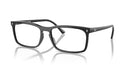 RAY-BAN UNISEX RB4435 RECTANGULAR SUNGLASSES - BLACK/CLEAR - Like New