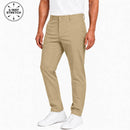 GALAXY BY HARVIC SUPER STRETCH SLIM FIT CHINO PANTS SIZE: MEN 40 - LIGHT TIMBER - Like New