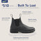 510 BLUNDSTONE ORIGINAL CHELSEA BOOTS SIZE: MEN 8 WOMEN 10 BLACK - Like New