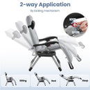 YAHEETECH ZERO GRAVITY CHAIR - GRAY - Like New