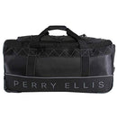 Perry Ellis Large 35-in Rolling Duffel B07Q5DG26L - Black - Brand New
