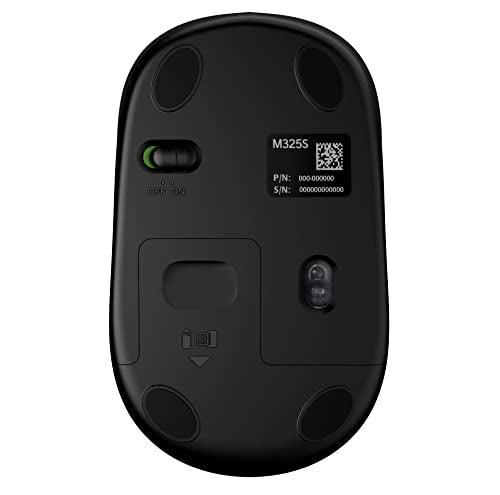 Logitech M325S Wireless Optical Mouse - Blue/Pink - Like New