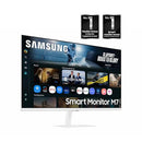SAMSUNG 32” SMART MONITOR M7 4K UHD DISPLAY M70F LS32FM703UNXZA - WHITE - Like New