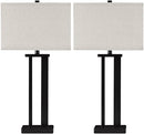 2-Pack: Ashley Aniela Contemporary 29" Open Silhouette Table Lamp - Bronze New