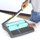 Swingline Paper Cutter, Guillotine Trimmer, 12" Cut Length, 9312 - Black - Brand New
