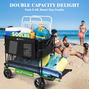 Hikenture Double Decker Wagon, 400L Extra Large Beach Wagon - Like New