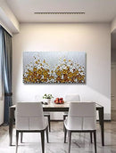 Yika Art 3D Paintings Modern Abstract Oil Painting Wall Art-24X48 Inch - Like New