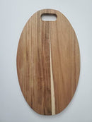 Wooden Cutting/Serving Board (Oval) - Brand New