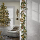 NATIONAL TREE HGTV HOME COLLECTION UNLIT ARTIFICIAL GARLAND 72" DL87-45X22795 - Like New