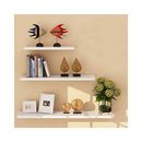 WUDENHOM White Shelf for Wall, Set of 3 Wall Mount Wood Floating - Brand New
