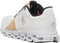 29.99771 ON Running Women's Cloudstratus Sneaker Shoe White/Almond Size 6 - Like New