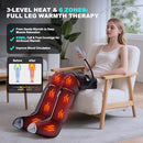 PRYFY LEG MASSAGER WITH HEAT AND COMPRESSION FE-7204B - BLACK - Like New