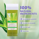 DR.PEDI ROLL ON WAX KIT FOR HAIR REMOVAL WAXING ROLLER - ALOE - Brand New