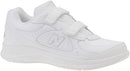 New Balance Men's 577 V1 Hook and Loop Shoe - Size 12 Extra Wide - WHITE/WHITE Like New